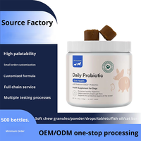 Granulés Probiotiques Quotidiens Durables OEM ODM pour Chiens Adultes : Équilibre Intestinal, Amélioration de la Fonction Digestive, Haute Teneur en Protéines 60