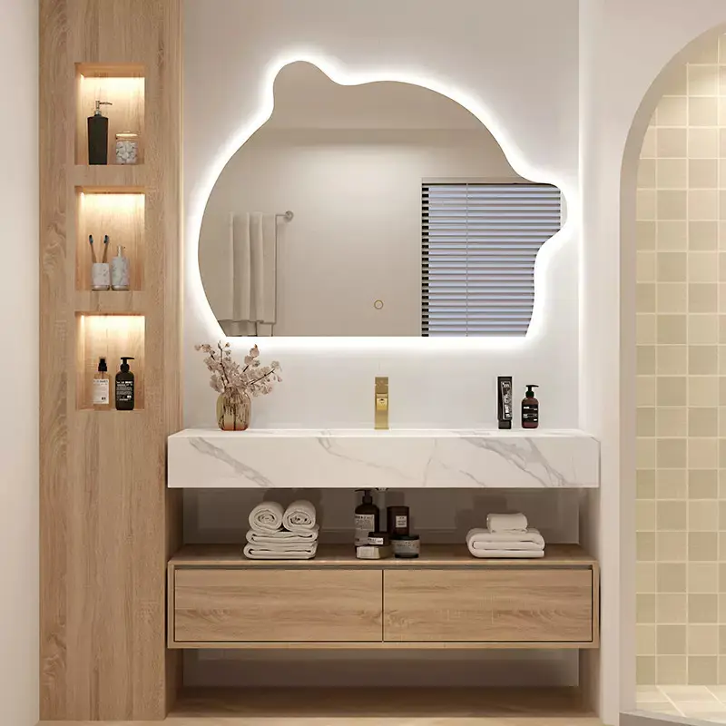 Wall mirror unit bath cabinet with mirrors' suppliers black bathroom vanities modern