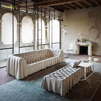 LEMON FURNITURE Canapés Chesterfield pour salon, fauteuil de détente, canapé de style rétro américain, design italien haut de gamme, canapé pour salon