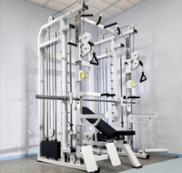 2025 Machine Smith multifonctionnelle améliorée avec machine à mouche intégrée pour l'entraînement de force complet du corps dans les gymnases à domicile