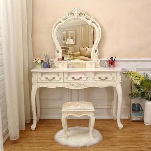 Coiffeuse de chambre à coucher de style européen moderne avec <span class=keywords><strong>miroir</strong></span> éclairé – Table de maquillage tendance - Product Image 5