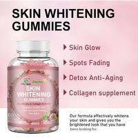 Huidverlichtende Beauty Gummies met Glutathion Collageen Peptiden Biotine & Zink 60 stuks fles