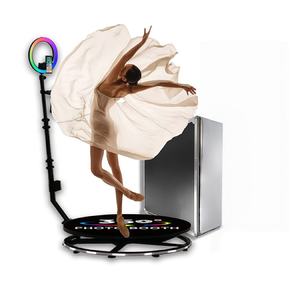 Vente en gros 360 Rotation Portable Flight Case Hot Spot Stock pour la fête Live Song & Dance Compatible avec les Smartphones iPad Camera SLR - Product Image 2