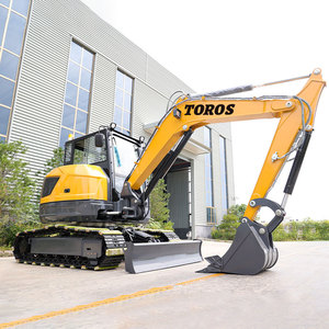 Miniexcavadora TOROS <span class=keywords><strong>Super</strong></span> de 6 Toneladas, Maquinaria para Movimiento de Tierras, Certificado CE EPA, Excavadora Económica en Venta, Miniexcavadoras de 1 y 2 Toneladas - Product Image 4