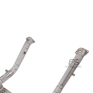 Tuberías de Escape Downpipe Personalizadas para <span class=keywords><strong>Ford</strong></span> <span class=keywords><strong>Bronco</strong></span> F-150 Raptor 3.0T, Colector de Escape de Acero Inoxidable, Tubo de Descarga, Mejora de Potencia - Product Image 6