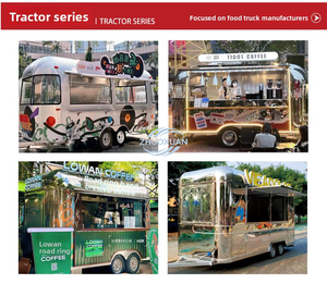 Vehículo Creativo Cultural Urbano, Camión de Comida Móvil Eléctrico de Cuatro Ruedas, Carrito de Café, Té con Leche y Aperitivos - Product Image 2