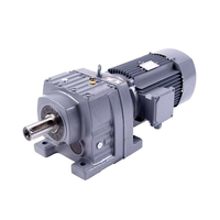 Easun Power — boîte à vitesse électrique de 0,18 kw-160kw, moteur à engrenages hélicoïdaux R57 avec réducteur