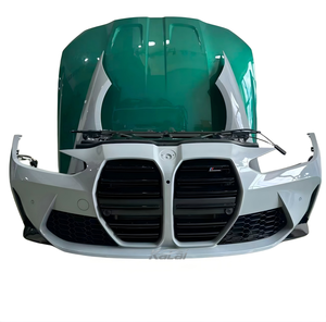 Kit Completo de Fascia Delantera para <span class=keywords><strong>BMW</strong></span> <span class=keywords><strong>M4</strong></span> G82 G83 2021-2026, Capó de Aluminio + Conjunto Completo de Parachoques Delantero OE 41008074317 / 51118074321 - Product Image 1