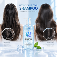 Lot de Soins Capillaires Bio PURC : Shampoing et Masque Revitalisant Rafraîchissant pour Cuir Chevelu, Soin Profond et Rafraîchissant pour Hommes et Femmes