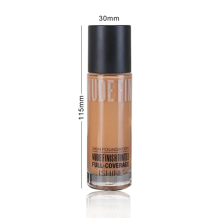 Rich Pigment Vegan Paraben Free Perfect Coverage Matte Liquid Foundation Private Label