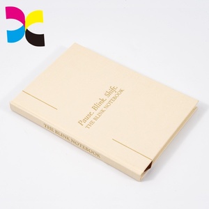 Álbum de Recuerdos para Bebés de Calidad OEM, <span class=keywords><strong>Libro</strong></span> de Tapa Dura de Lino, Cuaderno con Cubierta Estampada en Caliente - Product Image 5