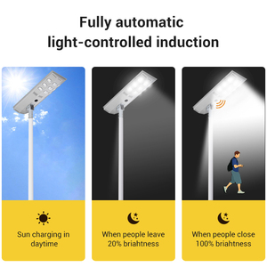 Lámpara <span class=keywords><strong>Solar</strong></span> LED <span class=keywords><strong>LUMIO</strong></span> de Larga Duración IP65 con Batería LiFePO4 para Uso en Carreteras y Jardines, Ángulo de Haz de 70-140 Grados - Product Image 5