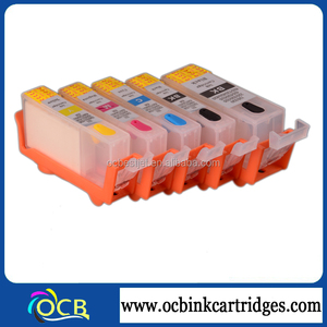 Ocbestjet de alta calidad PGI 525 CLI 526 cartucho de tinta rellenable para <span class=keywords><strong>Canon</strong></span> <span class=keywords><strong>PIXMA</strong></span> <span class=keywords><strong>IP</strong></span> 4850 MG5150 MG5250 impresora - Product Image 3