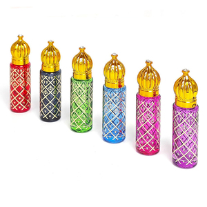 Flacone Roll-on di Lusso da 8ml per Oli Essenziali e Cosmetici, Design Elegante in Nero, Blu, Rosso, <span class=keywords><strong>Verde</strong></span>, Viola e <span class=keywords><strong>Oro</strong></span> - Product Image 2