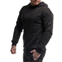 Sweat à capuche décontracté et sportif imprimé camouflage personnalisé Muscle European Brothers pour hommes – Collection Printemps/Automne – Écologique et de haute qualité pour le fitness