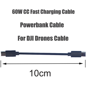 CE Rohs 10CM filo corto PD 60W 3A tipo-C USB-C cavo di <span class=keywords><strong>ricarica</strong></span> rapida per DJI Drones Powerbank iphone <span class=keywords><strong>Samsung</strong></span> - Product Image 1