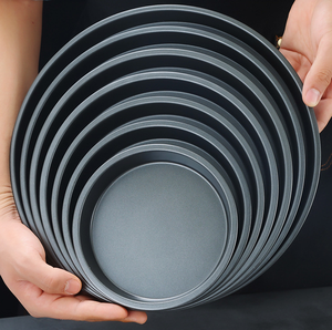 Una varietà <span class=keywords><strong>di</strong></span> teglie da forno per <span class=keywords><strong>pizza</strong></span> antiaderenti in <span class=keywords><strong>alluminio</strong></span> per la cottura della <span class=keywords><strong>pizza</strong></span> - Product Image 4