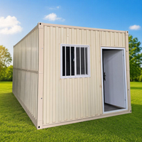Casa Contenedor de Acero Desmontable, Plegable, Móvil, Fácil de Instalar, Transpirable y Económica, con Diseño Moderno de Mediados de Siglo