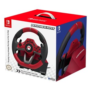 Volante simulador de conducción SWITCH Mario Kart Racing Pro Deluxe Negro y Rojo NSW 228U - Product Image 2