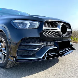 สปอยเลอร์ลิ้นกันชนหน้า ชุดแต่งสำหรับ Mercedes Benz GLE Class W167 C167 GLE350 GLE450 GLE53 AMG ปี 2019-2023 - Product Image 5