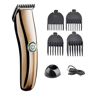 Hair Clippers with Beard Comb for Men Pro Corded Hair Trimmer Cutting Kit with 4 Clipper Guide Combs Storage Case for Hair Cutti