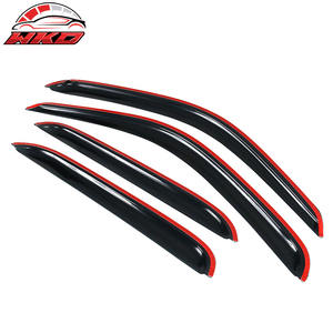 Pare-soleil pour Toyota Tacoma Crew Cab 01-04, déflecteurs de pluie en acrylique, 4 pièces - Product Image 5