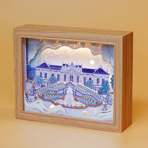 Decoración <span class=keywords><strong>de</strong></span> Pared <span class=keywords><strong>de</strong></span> Arte en <span class=keywords><strong>Papel</strong></span> Tallado en 3D <span class=keywords><strong>de</strong></span> Alta Calidad, Superventas - Product Image 1
