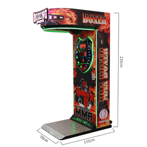 Máquina <span class=keywords><strong>de</strong></span> <span class=keywords><strong>Boxeo</strong></span> Arcade, Máquina <span class=keywords><strong>de</strong></span> Puñetazos que Funciona con Monedas, Prueba <span class=keywords><strong>de</strong></span> Fuerza para Centros Comerciales y Salas <span class=keywords><strong>de</strong></span> Juego - Product Image 2