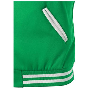 Chaquetas Varsity de Lona y Cuero con Logotipo Personalizado del Fabricante para Hombre, Cuello Alto con Capucha, Reversibles, Ecológicas y de Alta Calidad para Invierno - Product Image 5