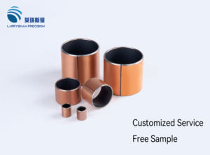 Низкоуглеродистая сталь со скользящей стальной подшипниковой втулкой из ПТФЭ, бронзовый, без Pb, раздвижные подшипники категории - Product Image 4