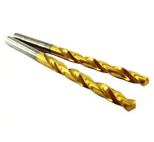 factory Best sale High quality HSS 6542 coated TIN D10.5 twist drill bits for metal cutting