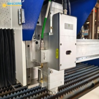 Machine de découpe laser à fibre CNC 3 axes haute précision Steedu 3000W à refroidissement par eau pour la découpe industrielle des métaux