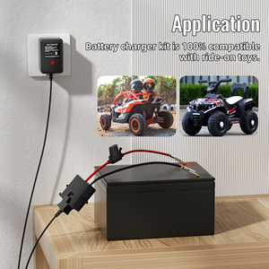 Fisher Price POWER WHEEL <strong>Adapter</strong> 12 Volt Battery Charger Ride on Car Charger With 12 AWG Wire Harness for <strong>12V</strong> POWER WHEEL - Product Image 6