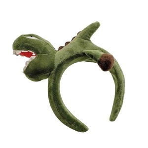 Diadema de Peluche con Diseño de Dinosaurio <span class=keywords><strong>y</strong></span> Cangrejo Estilo Anime, Diademas <span class=keywords><strong>y</strong></span> Accesorios para el Cabello Súper Lindos con Diseño de Tiburón - Product Image 5