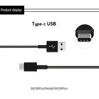 Vente en gros câble USB vers Type C pour Samsung câble de chargeur rapide USB vers USB C