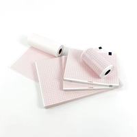 Rouleaux de papier thermique ECG à grille rouge 100 % pâte de bois de haute qualité 110 mm, papier de caisse médical 12 canaux pour papier certifié