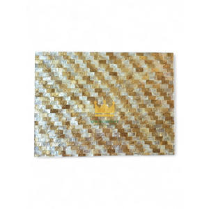 Set de table rectangulaire moderne en nacre, 6 mm d'épaisseur, écologique, pour un style de table naturel, vente chaude et prix avantageux - Product Image 4