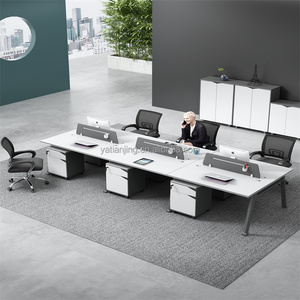 Color personalizado Muebles de oficina jefe escritorio ejecutivo Modular moderno gerente computadora Escritorio de oficina de madera mesa de oficina moderna - Product Image 3