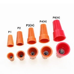 Màu vàng và màu cam P4 loại vít-on dây kết nối cho dây điện AWG 22-8 Twist Nuts cho kết nối nhanh chóng - Product Image 6