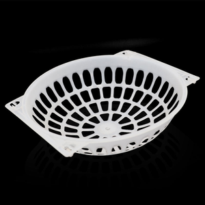 Bol en plastique de plateau de cage de nid d'oeuf d'oiseau de pigeon de forme ronde pour l'équipement d'élevage d'animaux d'élevage de pigeon - Product Image 3