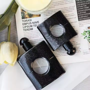 Atomizador de Perfume Rectangular de Aluminio con Logotipo Personalizado, Atomizador de Niebla sin Cierre, Recargable, con Tapa de Cristal, Botella de Fragancia para el Cabello - Product Image 5