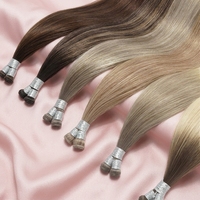 Cheveux brésiliens Remy à double trame, invisibles, Yaki, ondulés, cuticules alignées, 12-30 pouces, pré-épilés, sans colle, naturels et doux
