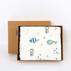 <span class=keywords><strong>Serviette</strong></span> de bain pour bébé, six couches, écologique, en gaze de coton pur, carrée, absorbante, 110x110CM, motif Panda, en coton pour enfants - Product Image 4