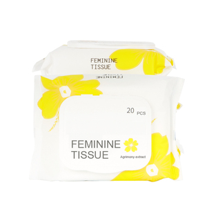 Lingettes hygiéniques féminines naturelles pour lavage Vaginal, lingettes jetables pour l'hygiène personnelle - Product Image 1