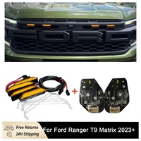 Unité fonctionnelle pour Ranger T9 2023 2024, version LED ou matricielle, éclairage de calandre DRL et panneau DRL, couleurs ambre, blanc et jaune