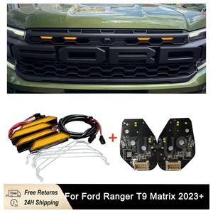 Unidad Funcional para Ford Ranger T9 2023 2024, Versión <span class=keywords><strong>LED</strong></span> o Matrix, Luz de Rejilla DRL y Panel DRL en Color Ámbar, Blanco y Amarillo - Product Image 1