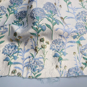 Thiết Kế 100% Polyester <span class=keywords><strong>Jacquard</strong></span> Thổ Cẩm Vải 3D Hoa Mô Hình Dệt <span class=keywords><strong>Jacquard</strong></span> Cho Mùa Đông Dresses & Hàng May Mặc Cho Cô Gái - Product Image 6