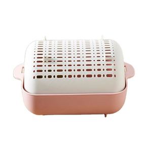 2 In1 Vegetable Washing Basin and Drainer <b>Basket</b> Durable <b>Plastic</b> Kitchen Use <b>Basket</b> for Fruit Washing - Product Image 3