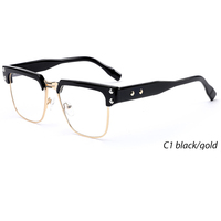XINYUAN Monturas de Gafas de Acetato de Diseño Moderno Unisex, Monturas Ópticas de Alta Calidad, Modelo 1317, Pocas Unidades en Stock, Lo Más Nuevo