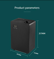 Diffuseur d'huile essentielle de grande capacité 700ml, machine à parfum métallique pour hall d'hôtel, système de parfum havc